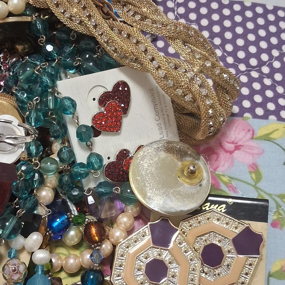 Bundle Of Vintage Jewelry - Picture 4 of 11
